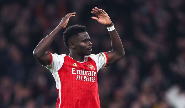 Arsenal may find Bukayo Saka alternative closer to home as rival teases transfer | Football | Sport | Express.co.uk