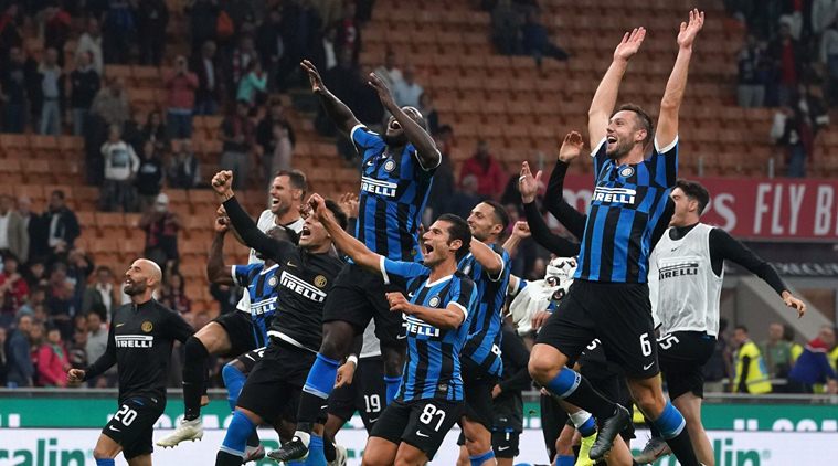 Inter maintain perfect start with derby win over Milan | Football News - The Indian Express
