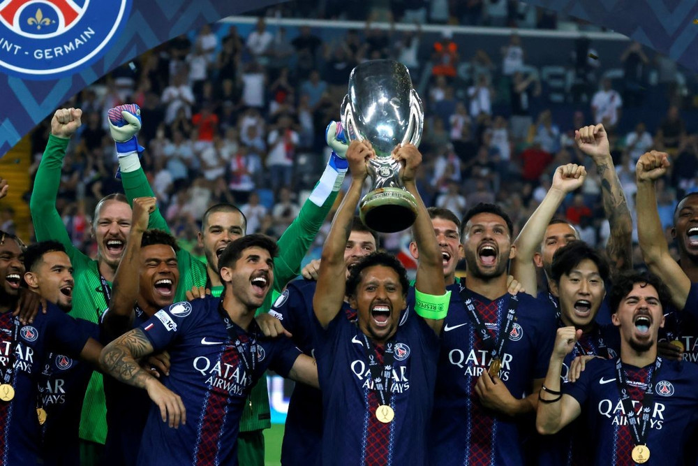 PSG lần đầu giành Siêu cúp châu Âu, hoàn tất "cú ăn 5" lịch sử | Vietnam+ (VietnamPlus)